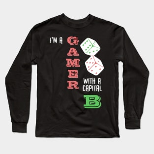 Board Gamer Long Sleeve T-Shirt